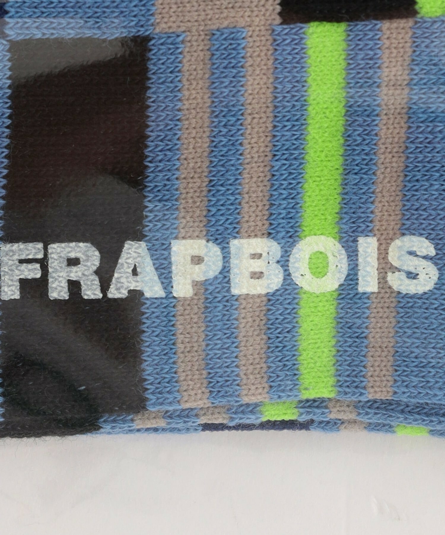 【FRAPBOIS】マルチボーダーソックス 詳細画像 ブラウン 3