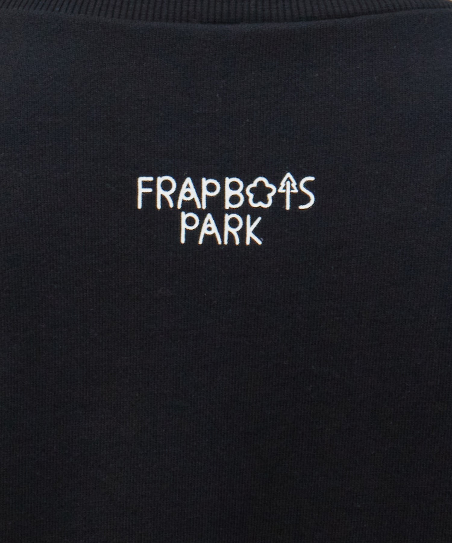 【FRAPBOIS PARK】マークトレーナー 詳細画像 ブラック 5