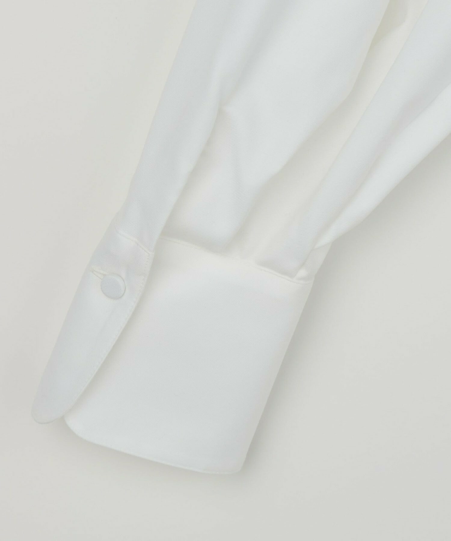 【L'EQUIPE】ナチュラルストレッチコットンシャツ 詳細画像 ホワイト 9