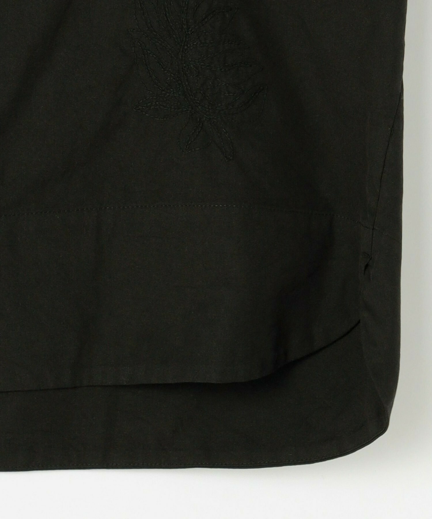 【L'EQUIPE】アロハ刺繍ブラウス 詳細画像 ブラック 15