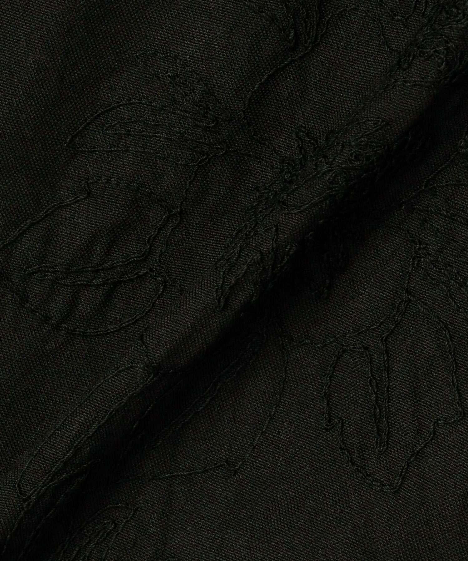 【L'EQUIPE】アロハ刺繍ブラウス 詳細画像 ブラック 16