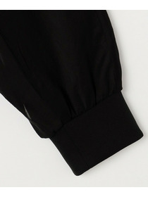 【L'EQUIPE】シルクオーガンジージャケット 詳細画像 ブラック 12