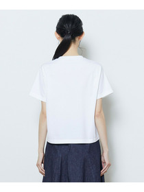 【L'EQUIPE】かすれロゴプリントTシャツ 詳細画像 ホワイト×ブラック 10