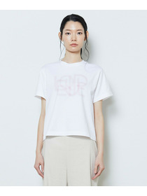 【L'EQUIPE】かすれロゴプリントTシャツ 詳細画像 ホワイト×ブラック 15
