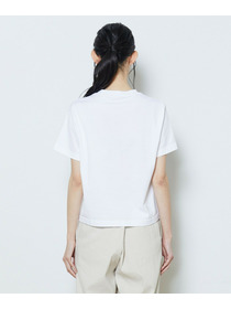 【L'EQUIPE】かすれロゴプリントTシャツ 詳細画像 ホワイト×ブラック 17