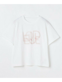 【L'EQUIPE】かすれロゴプリントTシャツ 詳細画像 ホワイト×ブラック 18