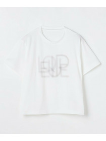 【L'EQUIPE】かすれロゴプリントTシャツ 詳細画像 ホワイト×ブラック 19
