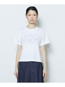 【L'EQUIPE】かすれロゴプリントTシャツ 詳細画像 ホワイト×ブラック 8