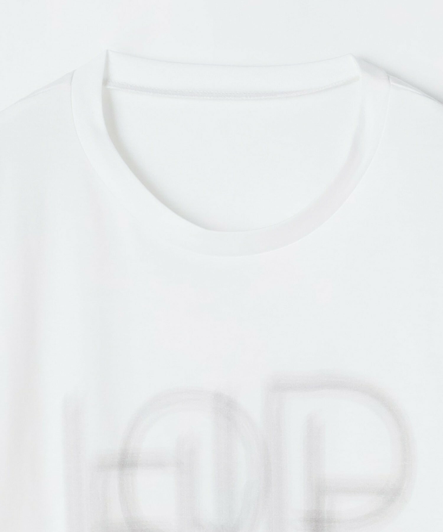 【L'EQUIPE】かすれロゴプリントTシャツ 詳細画像 ホワイト×ブラック 21