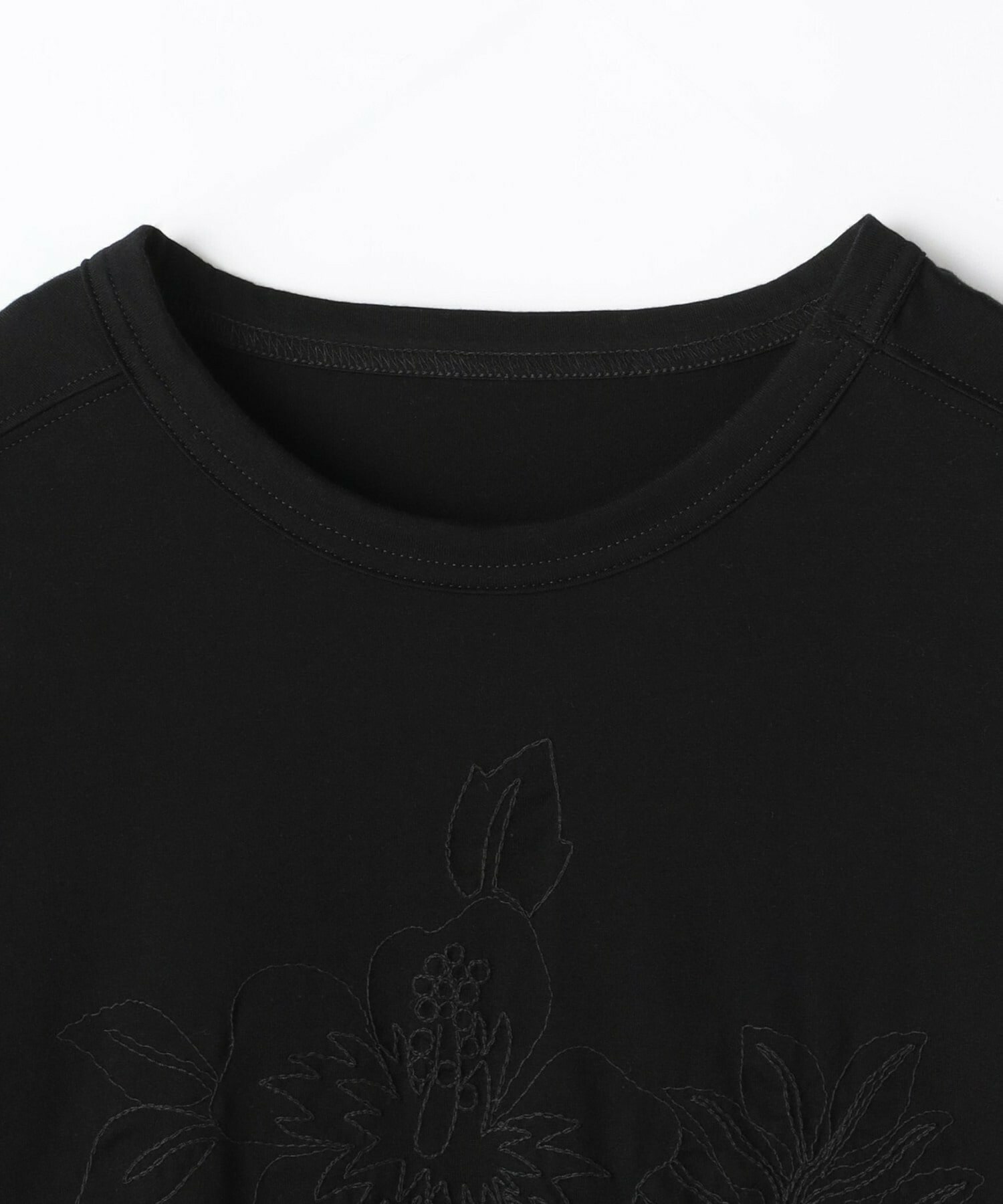 【L'EQUIPE】アロハ刺繍Tシャツ 詳細画像 ブラック 9