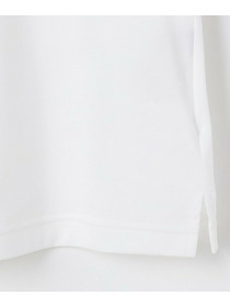 流行に 【美品】MIMICAWE 厚手 Tシャツ 裾切替ボーダー マルチカラー