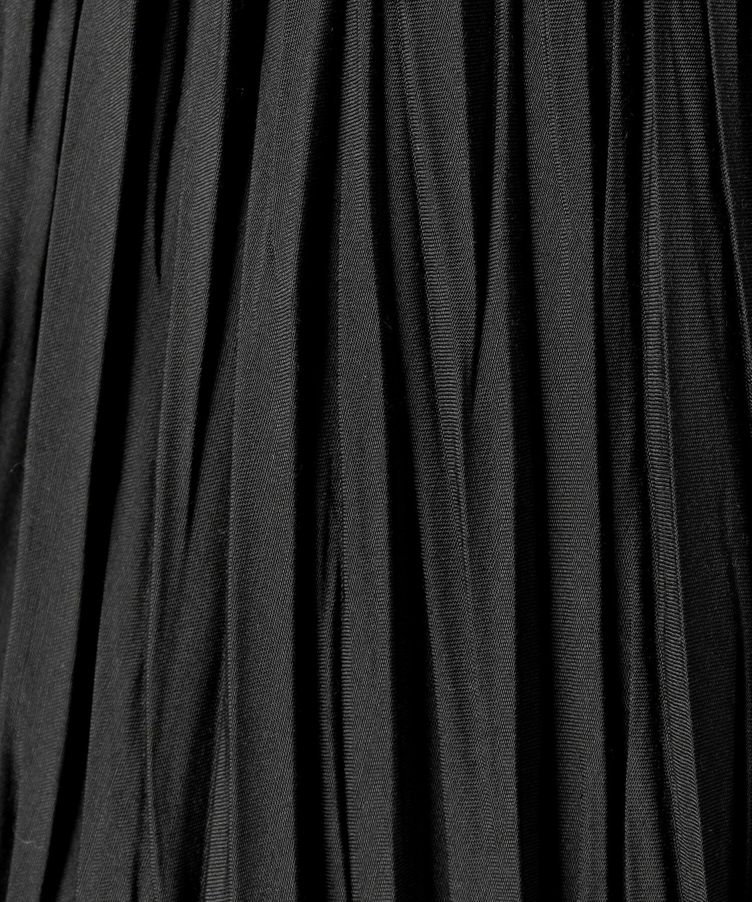 【L'EQUIPE】スパンローンプリーツスカート 詳細画像 ブラック 13