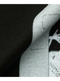 【L'EQUIPE】モノクロフォトプリントTシャツ 詳細画像 ブラック 14