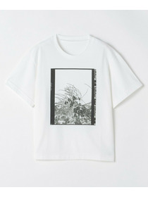 【L'EQUIPE】モノクロフォトプリントTシャツ 詳細画像 ブラック 9