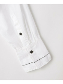 【L'EQUIPE】ピンタックコットンシャツ 詳細画像 ホワイト 11