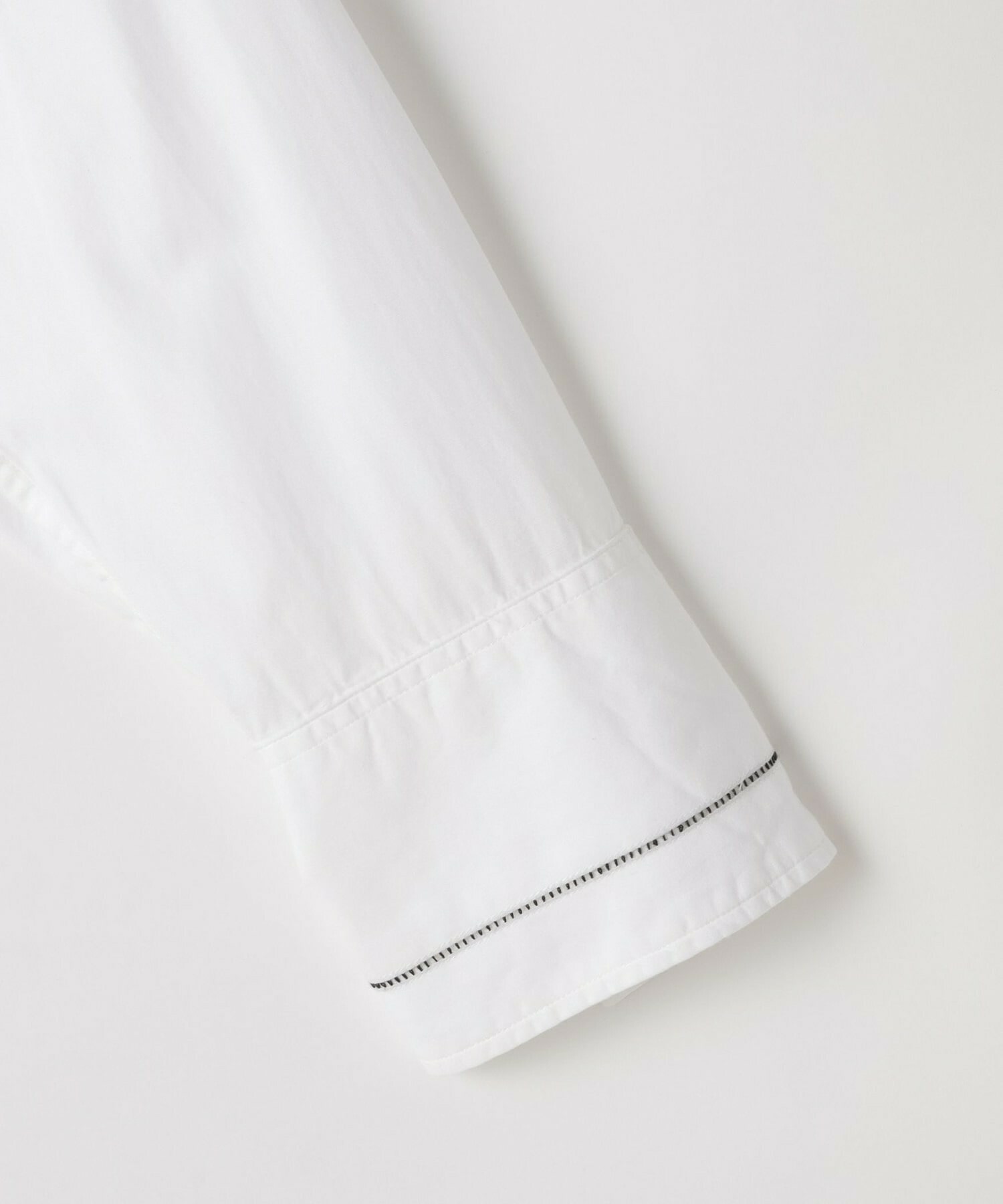 【L'EQUIPE】ピンタックコットンシャツ 詳細画像 ホワイト 10