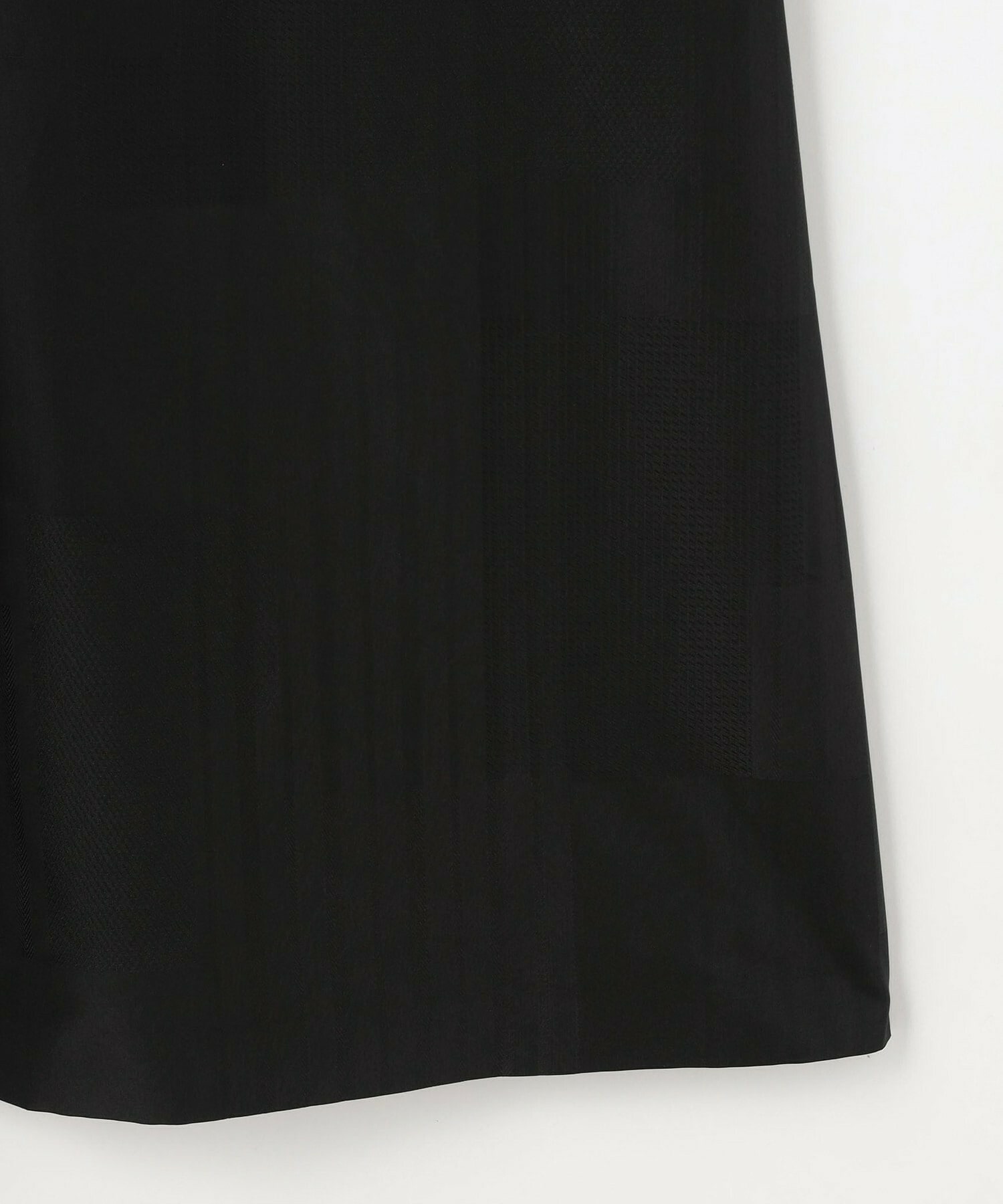 【L'EQUIPE】ランダムチェックジャガードスカート 詳細画像 ブラック 11
