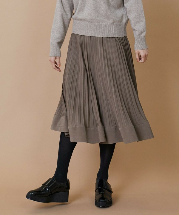 【L'EQUIPE】ソフトジョーゼットスカート