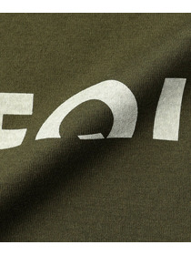 【L'EQUIPE】【Lサイズ】ハーフロゴプリントTシャツ 詳細画像 カーキ 11