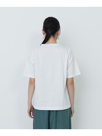 【LOISIR】【アーティストコラボ】PulloaプリントTシャツ 詳細画像 チャコールグレー 7