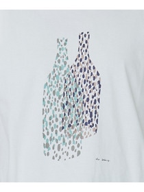 【LOISIR】【アーティストコラボ】PulloaプリントTシャツ 詳細画像 チャコールグレー 8
