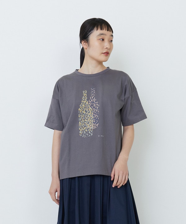 【LOISIR】【アーティストコラボ】PulloaプリントTシャツ