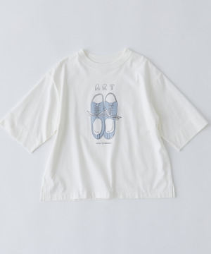 【congés payés】ichiro yamaguchi.半袖Tシャツ 詳細画像 ホワイト系その他 1