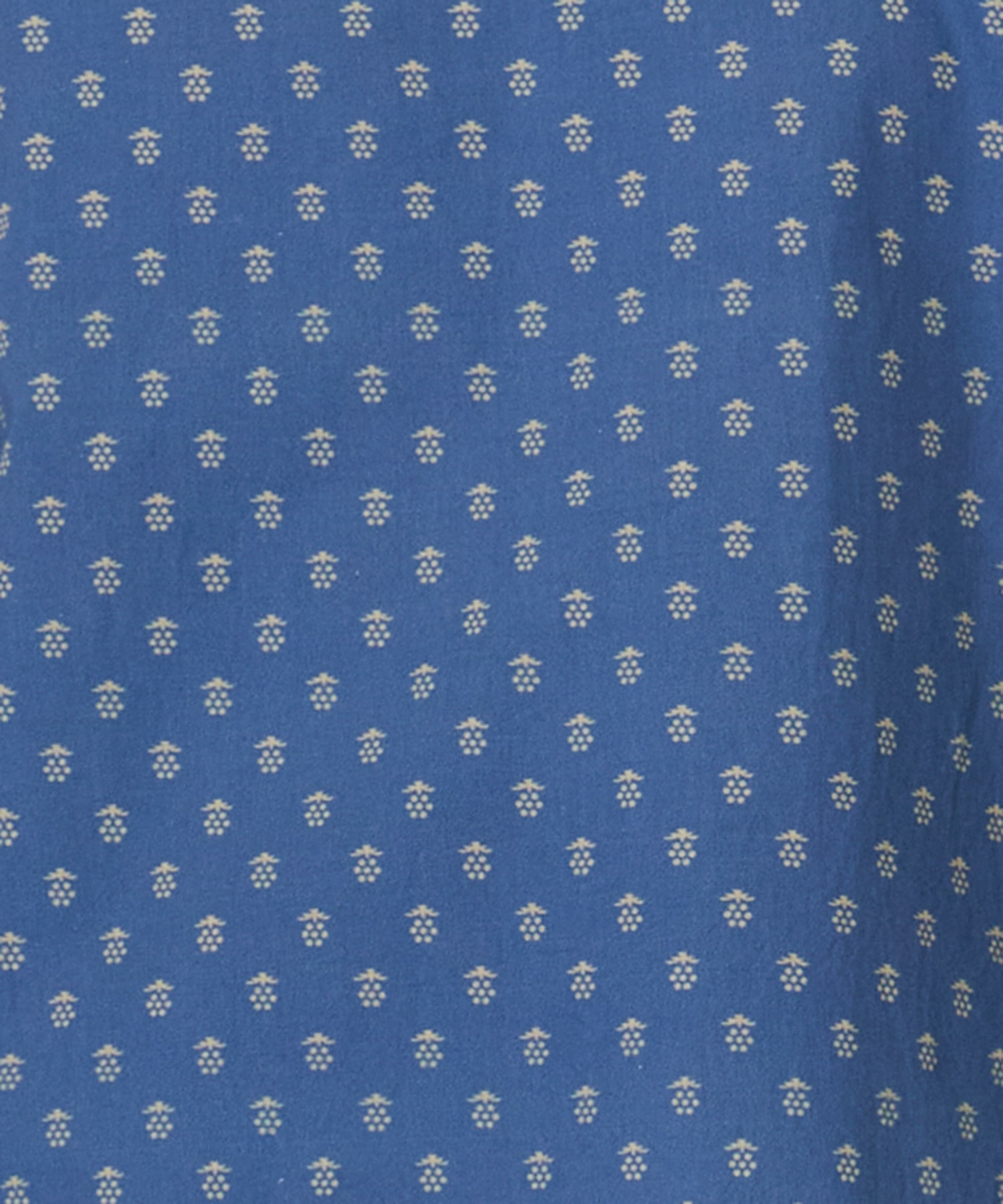 【LOISIR】インドコットンポプリンハンドスモッキングスカート 詳細画像 ブルー系その他 8