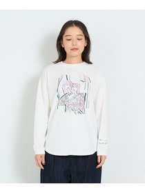 【ADIEU TRISTESSE】heso　ドローイングロングTシャツ 詳細画像 B 19