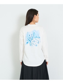 【ADIEU TRISTESSE】heso　ドローイングロングTシャツ 詳細画像 B 6