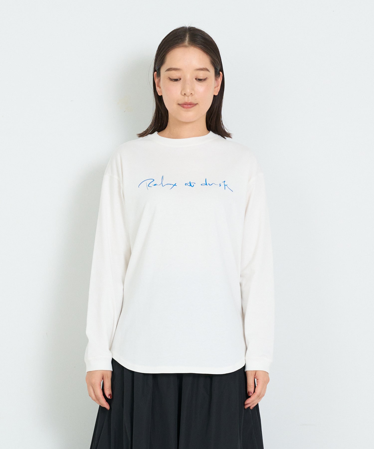 【ADIEU TRISTESSE】heso　ドローイングロングTシャツ 詳細画像 B 4