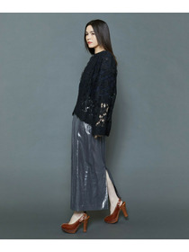 【MOGA Collection】[MOGA Collection]箔スカート 詳細画像 チャコールグレー 13