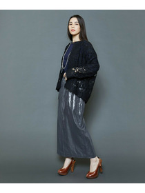 【MOGA Collection】[MOGA Collection]箔スカート 詳細画像 チャコールグレー 16