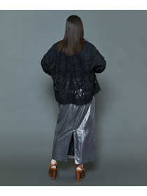 【MOGA Collection】[MOGA Collection]箔スカート 詳細画像 チャコールグレー 18