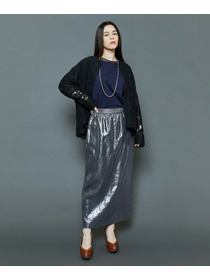 【MOGA Collection】[MOGA Collection]箔スカート 詳細画像 チャコールグレー 19