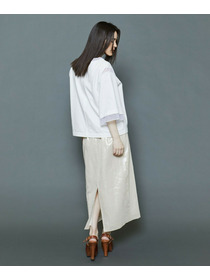 【MOGA Collection】[MOGA Collection]箔スカート 詳細画像 チャコールグレー 27