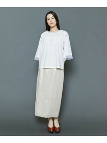 【MOGA Collection】[MOGA Collection]箔スカート 詳細画像 チャコールグレー 28