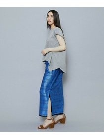 【MOGA Collection】ブライトシアーチェックタイトスカート 詳細画像 グリーン 7