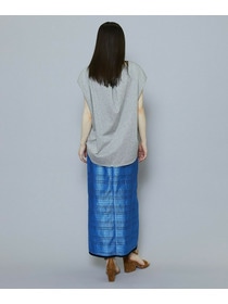 【MOGA Collection】ブライトシアーチェックタイトスカート 詳細画像 グリーン 8