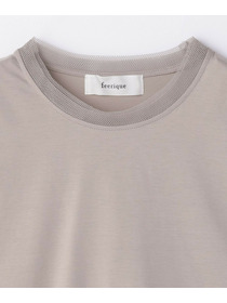 【feerique】feerique 　メッシュドッキングプルオーバー 詳細画像 ブラック 15