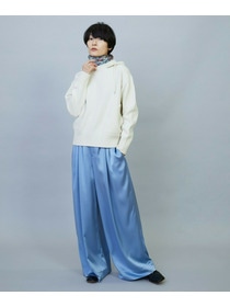 【feerique】ANNUAL×MOGA　ウールカシミヤニットパーカー 詳細画像 ネイビー 12