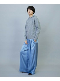 【feerique】ANNUAL×MOGA　ウールカシミヤニットパーカー 詳細画像 ネイビー 21