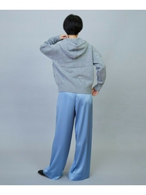 【feerique】ANNUAL×MOGA　ウールカシミヤニットパーカー 詳細画像 ネイビー 22