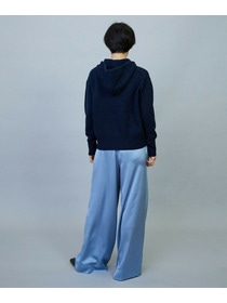 【feerique】ANNUAL×MOGA　ウールカシミヤニットパーカー 詳細画像 ネイビー 9