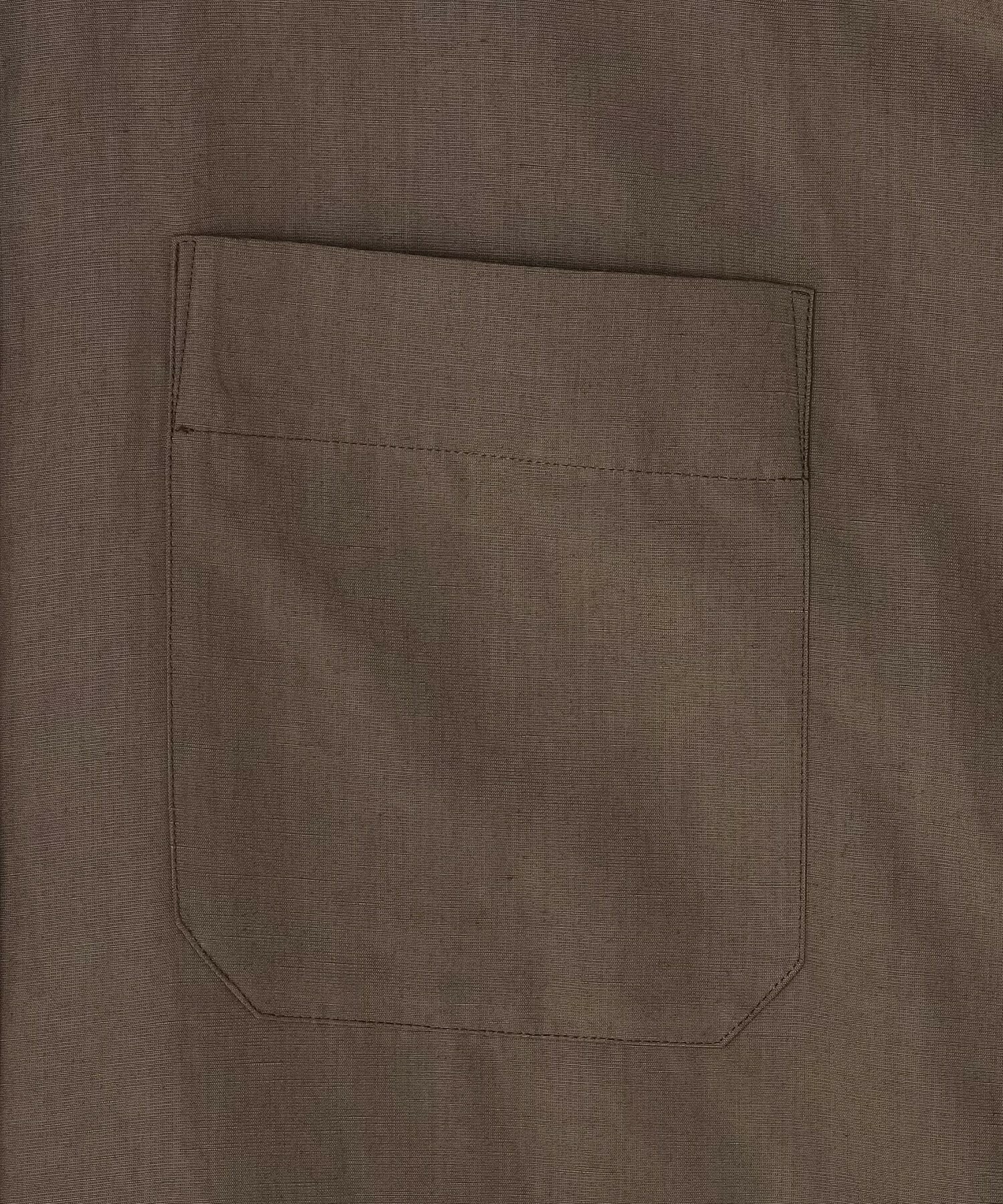 【MOGA】【Lサイズ】ナチュラルタンブラーボリュームシャツ 詳細画像 ブラウン 3
