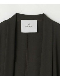 【MOGA】【Lサイズ】トリアセハイテンションショールカラージャケット 詳細画像 ブラック 2