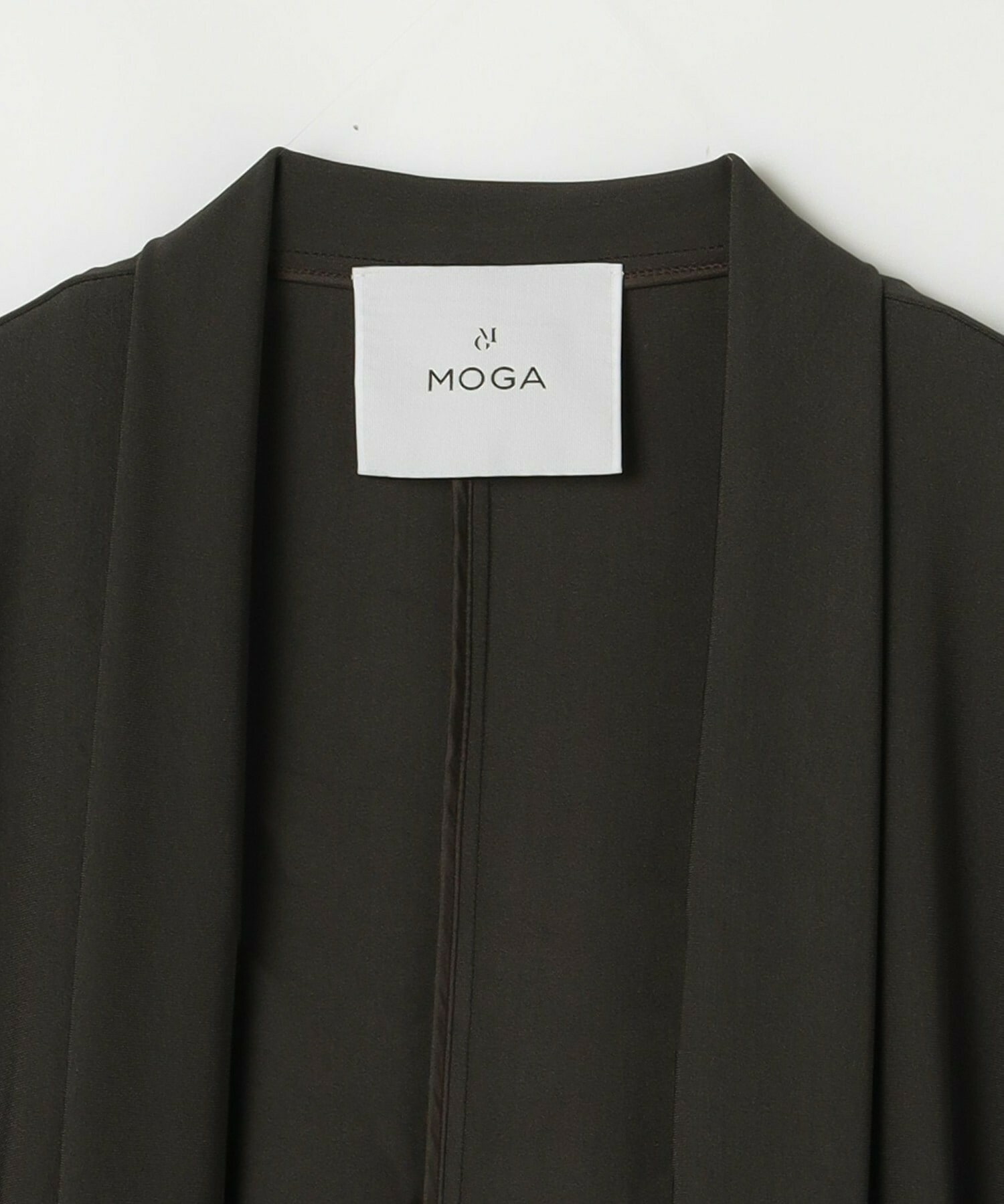 【MOGA】【Lサイズ】トリアセハイテンションショールカラージャケット 詳細画像 ブラック 2