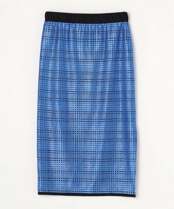 【MOGA Collection】【Lサイズ】ブライトシアーチェックタイトスカート