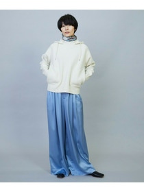 【feerique】【Lサイズ】ANNUAL×MOGA　ウールカシミヤニットパーカー 詳細画像 ネイビー 15