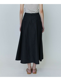 【yoshie inaba】リラクシィタイプライタースカート 詳細画像 ブラック 4